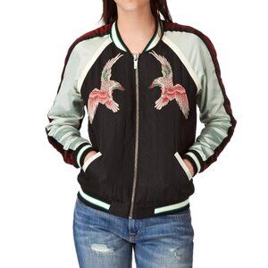 Embroidered Maison Scotch Bomber Jacket